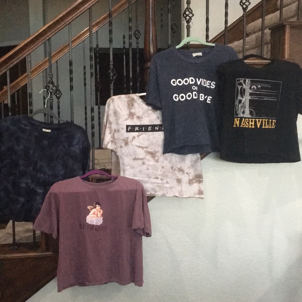 Bundle! 5 crop tops.